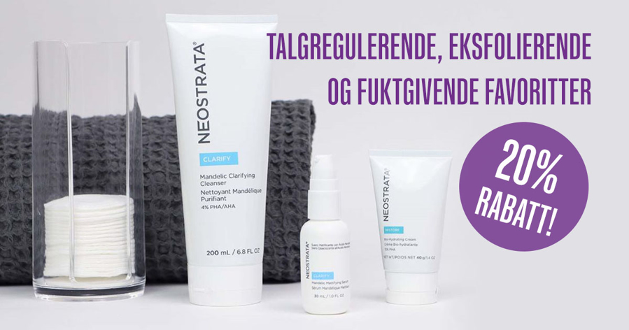 20% på favoritter fra Neostrata!