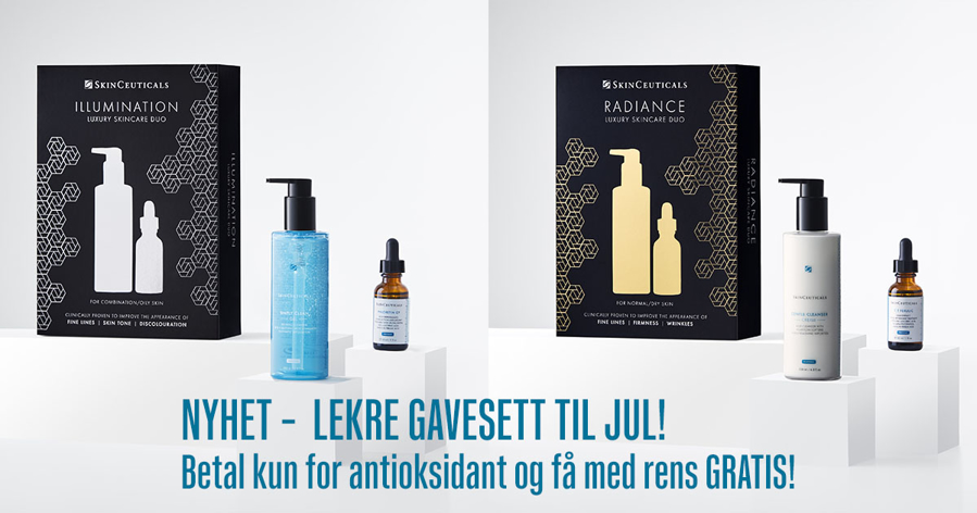 KAMPANJE! Lekre gavesett fra SkinCeuticals til jul!