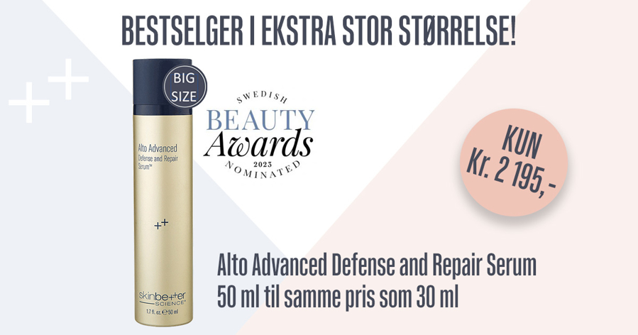 Supertilbud! Alto Advanced Defense and Repair Serum i stor størrelse (50 ml)