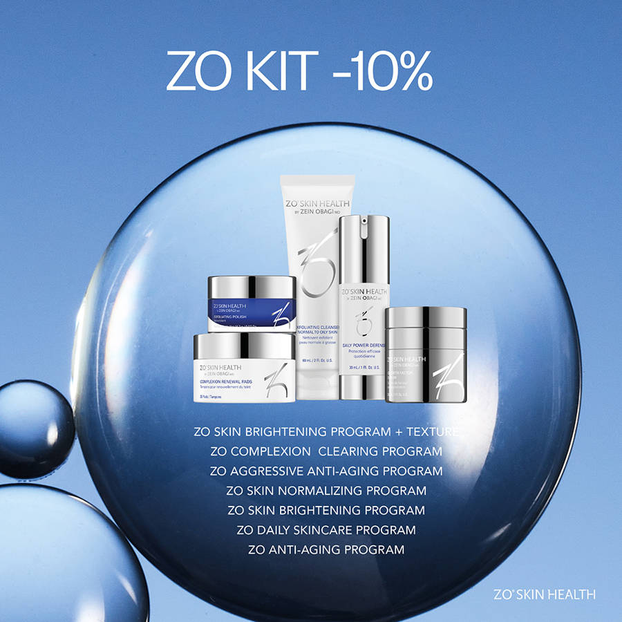 10% på alle ZO hudprogram!