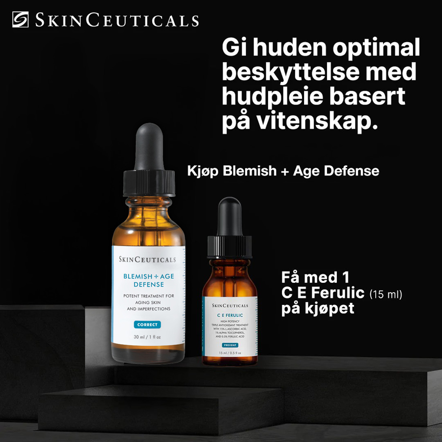 Kjøp Blemish + Age Defense, få C E Ferulic 15 ml gratis!
