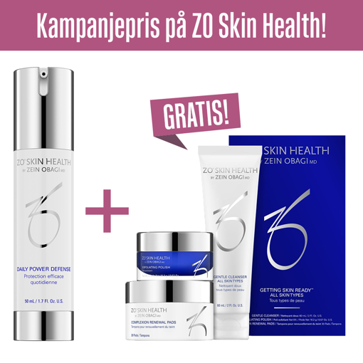Bilde av Kampanje! ZO Daily Power Defense - Få ZO Getting Skin Ready Kit!